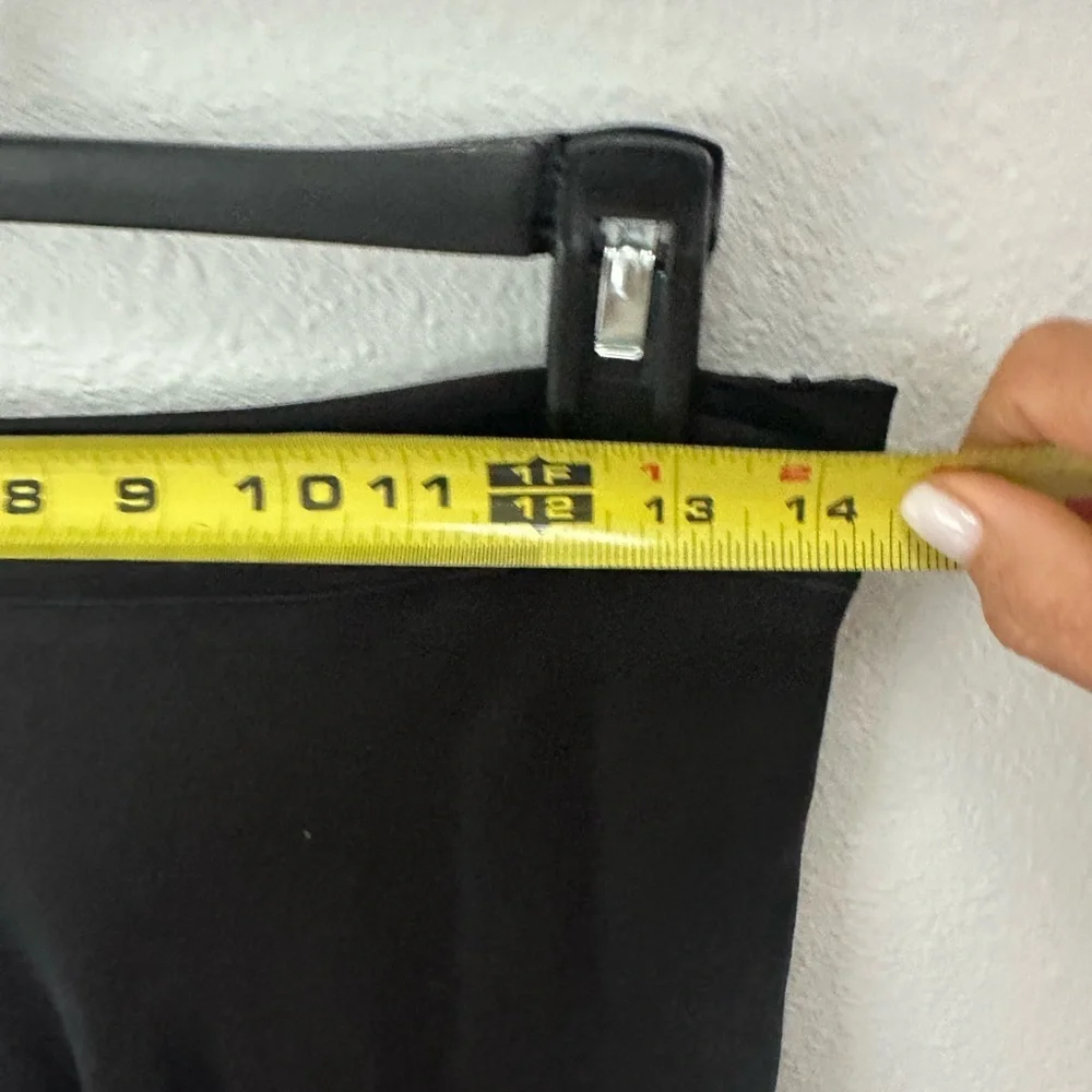 DO+BE Black Midi A-Line Skirt for Cocktail